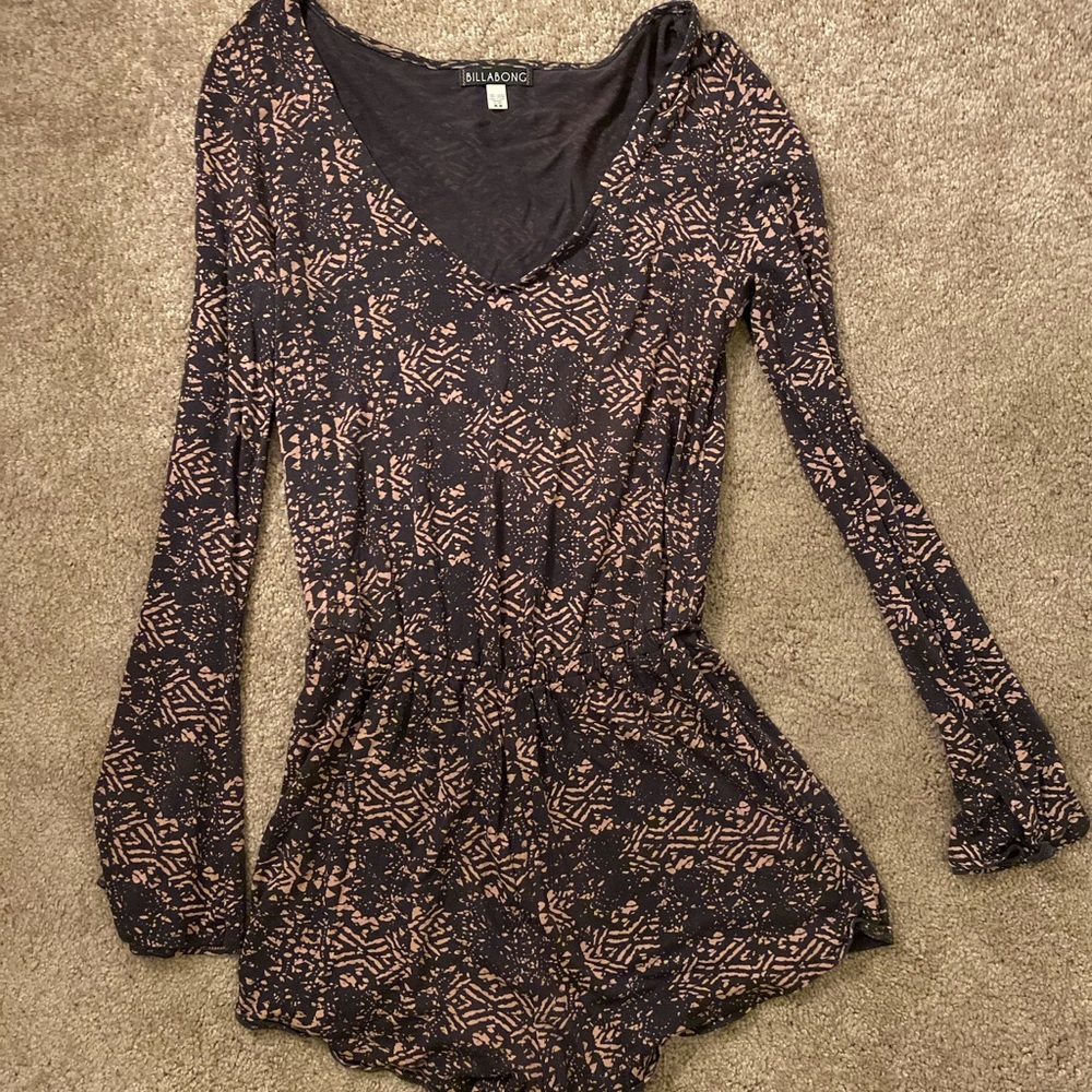 Brown & Tan Billabong Romper